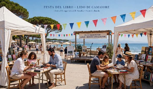 Festa del Libro a Lido di Camaiore 2026: tra autori, editori e letture sul mare